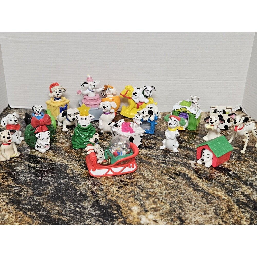 21 Vintage 101 Dalmatians McDonald's Figure Toys 1990s Retro